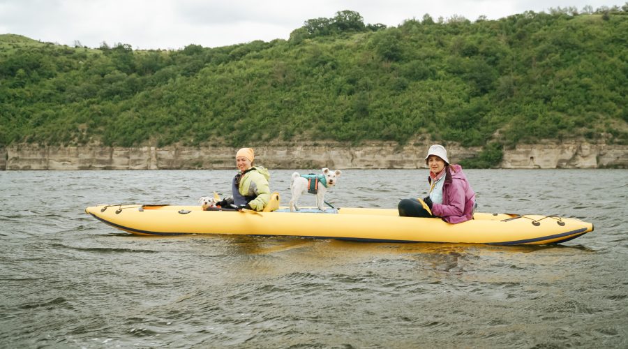 подорожі з собакою на воді